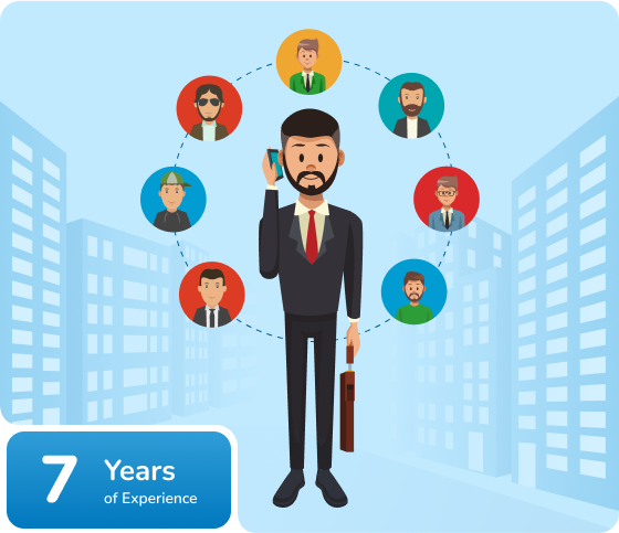 7+ Years of Experience